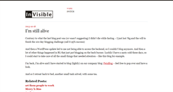 Desktop Screenshot of invisible.ch