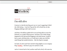 Tablet Screenshot of invisible.ch